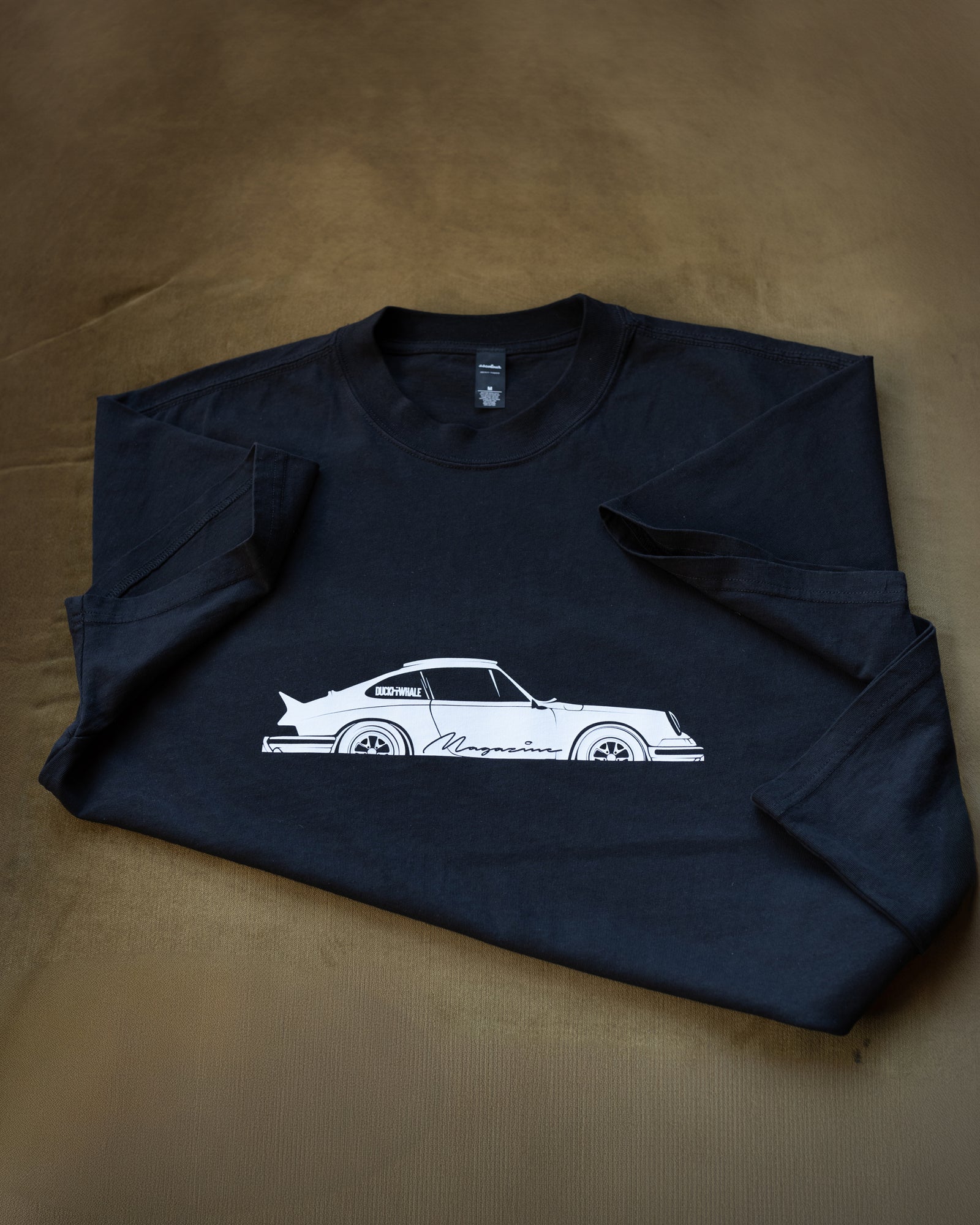 Oversized DUCK & WHALE Por-che 911 t-shirt