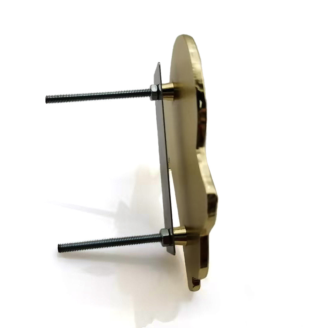 Grill Badge - NEW - Flagman Duck & Whale - Black Nickel with Black & Grey