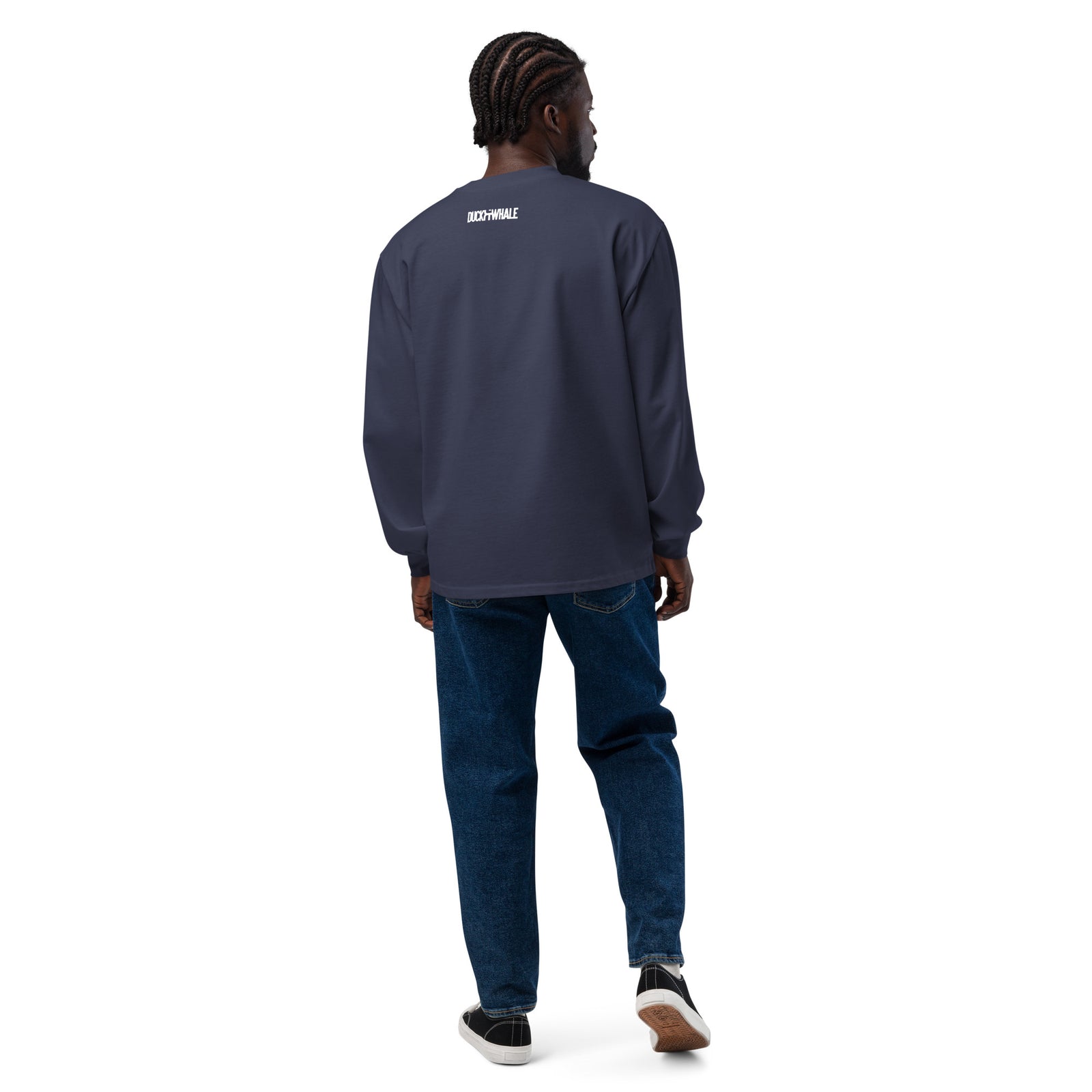 Duck & Whale Track-Day Premium heavyweight long sleeve shirt