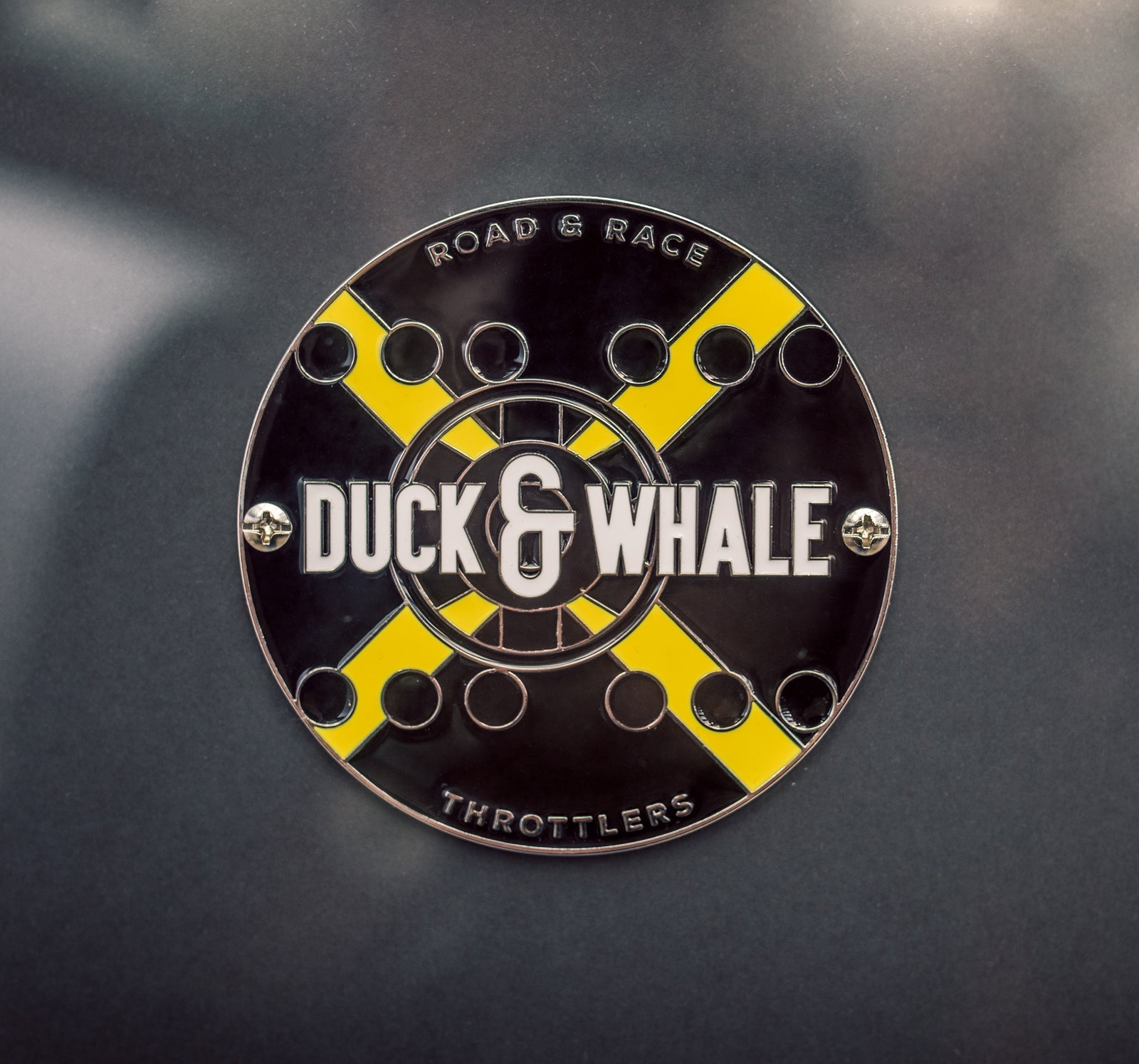 Duck & Whale Throttlers Grill Badge