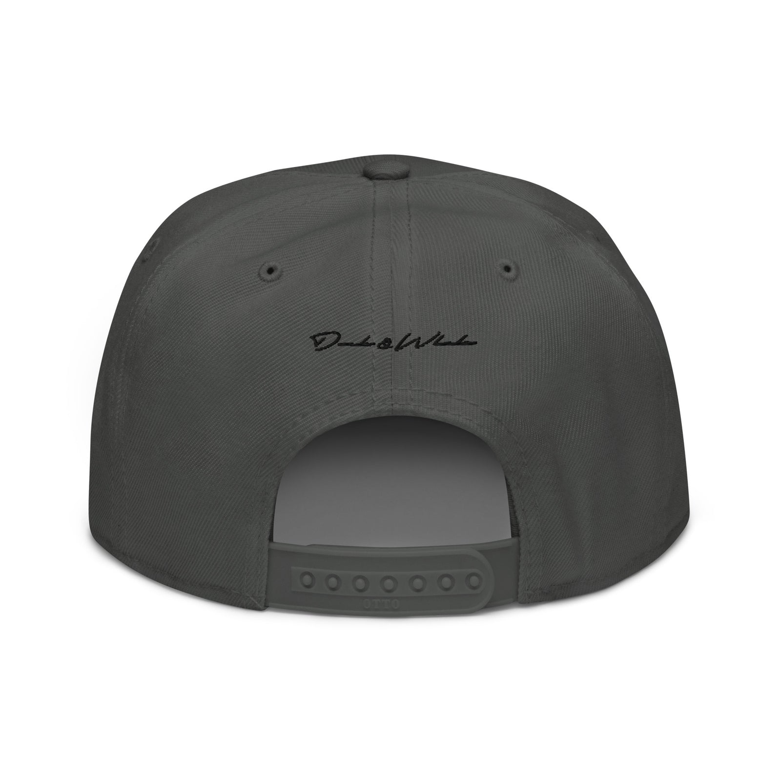 Duck & Whale Snapback Hat Black Stitching (choice of 3)