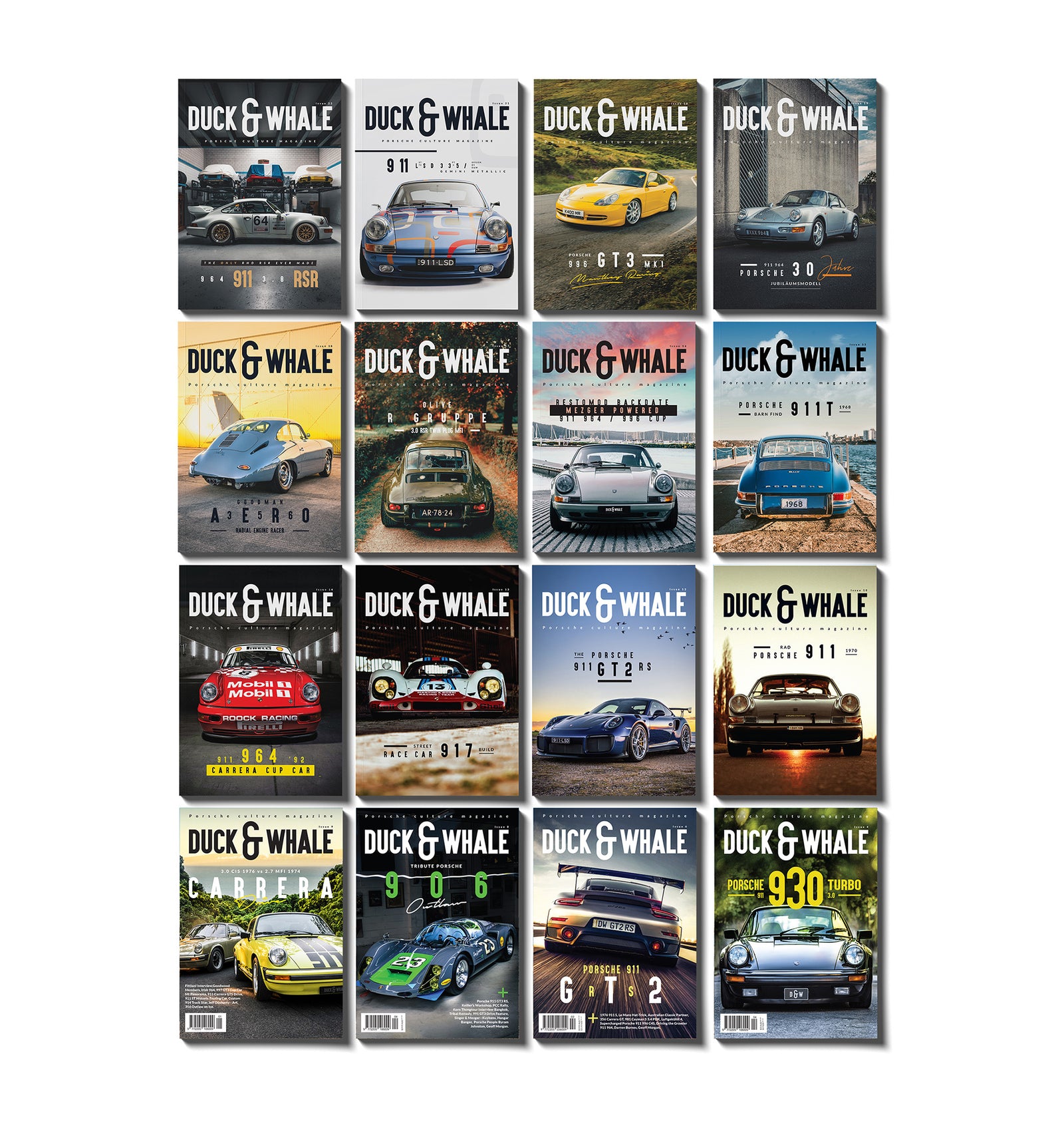 All Available Duck & Whale Back Issue Pack QTY 17