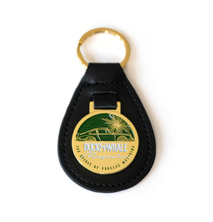 Gold Keyring - Duck & Whale The Spirit Of Porsche Motoring