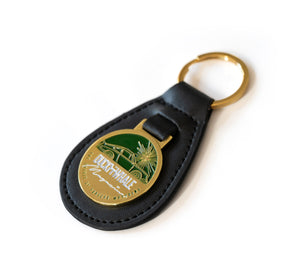 Gold Keyring - Duck & Whale The Spirit Of Porsche Motoring