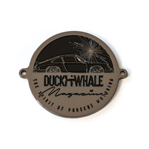 Grill Badge - Black Nickel / Black - D&W The Spirit Of Porsche Motoring