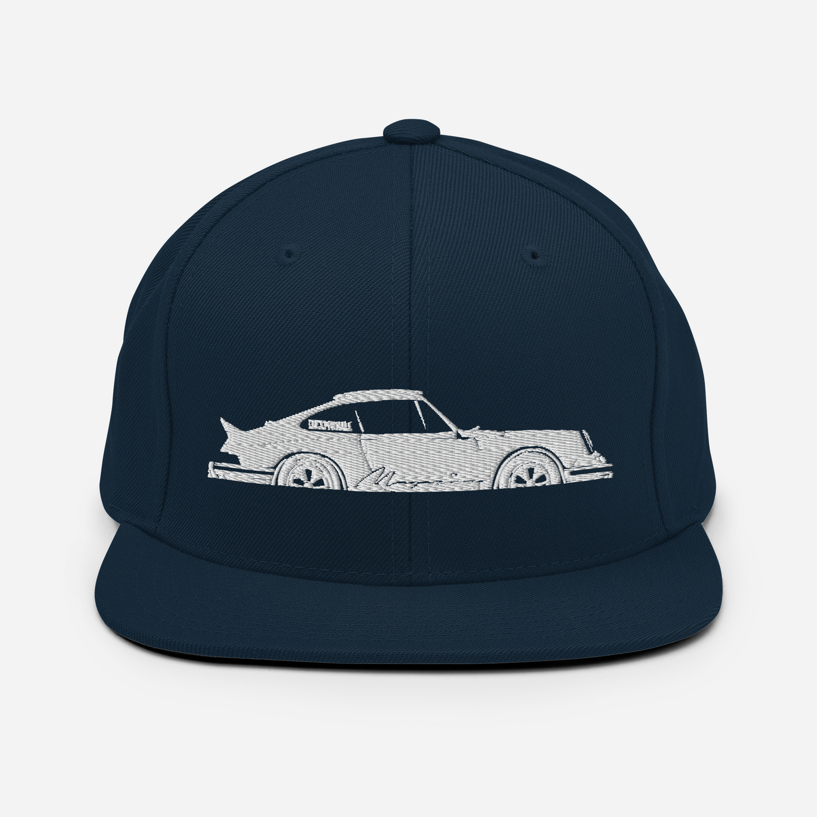 Por-che Duck & Whale Snapback Hat