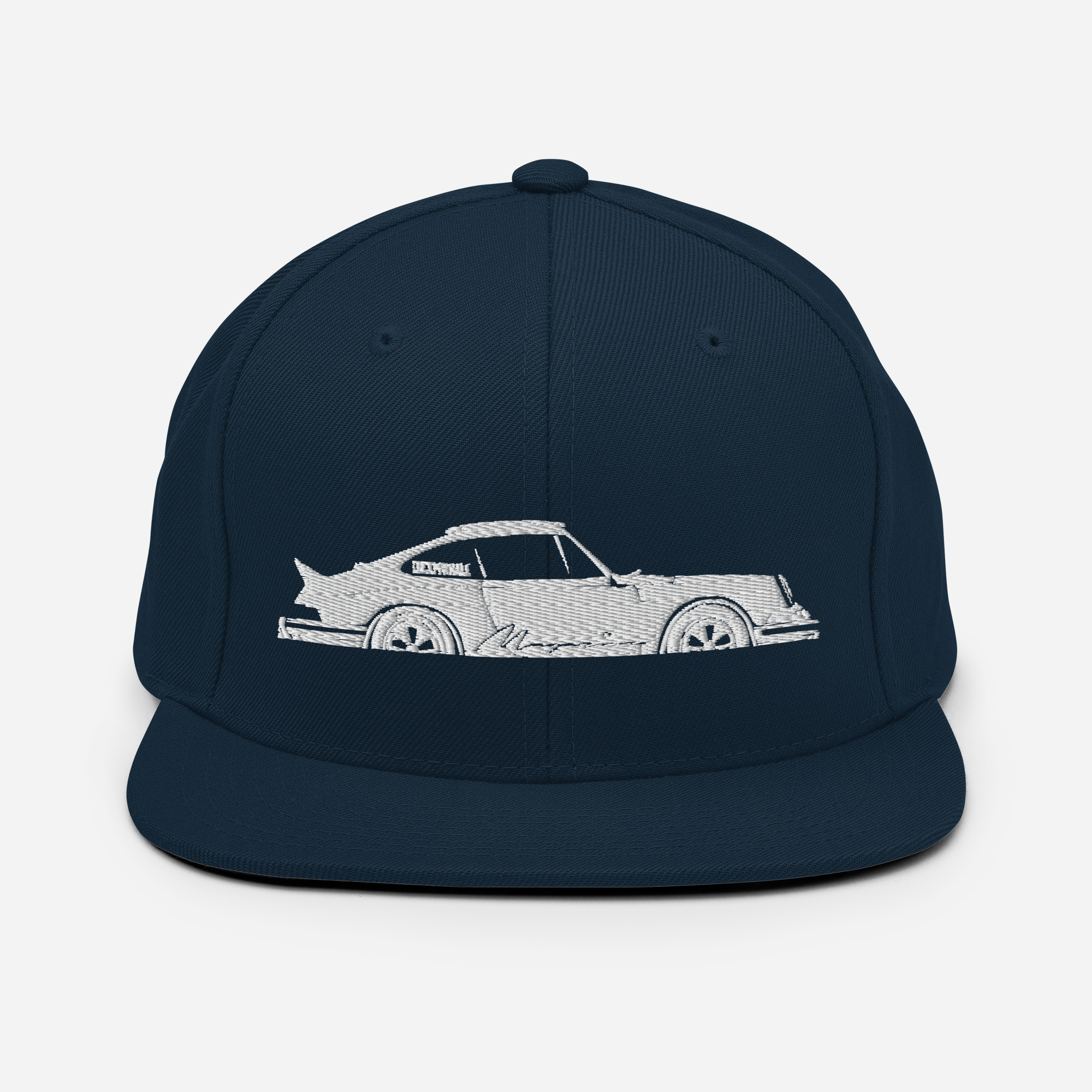 Por-che Duck & Whale Snapback Hat