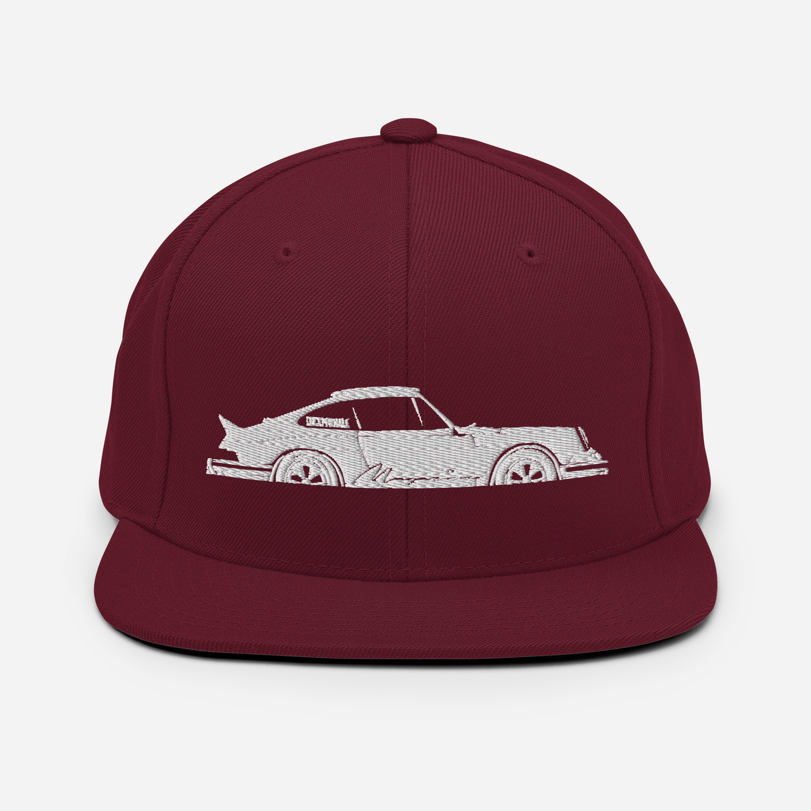 Por-che Duck & Whale Snapback Hat