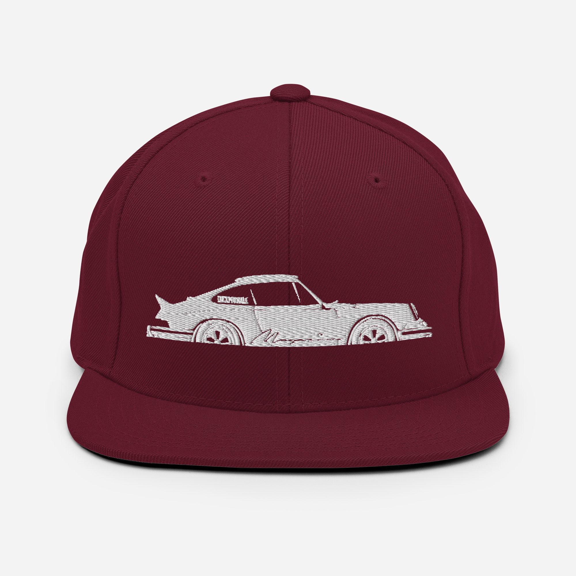 Por-che Duck & Whale Snapback Hat
