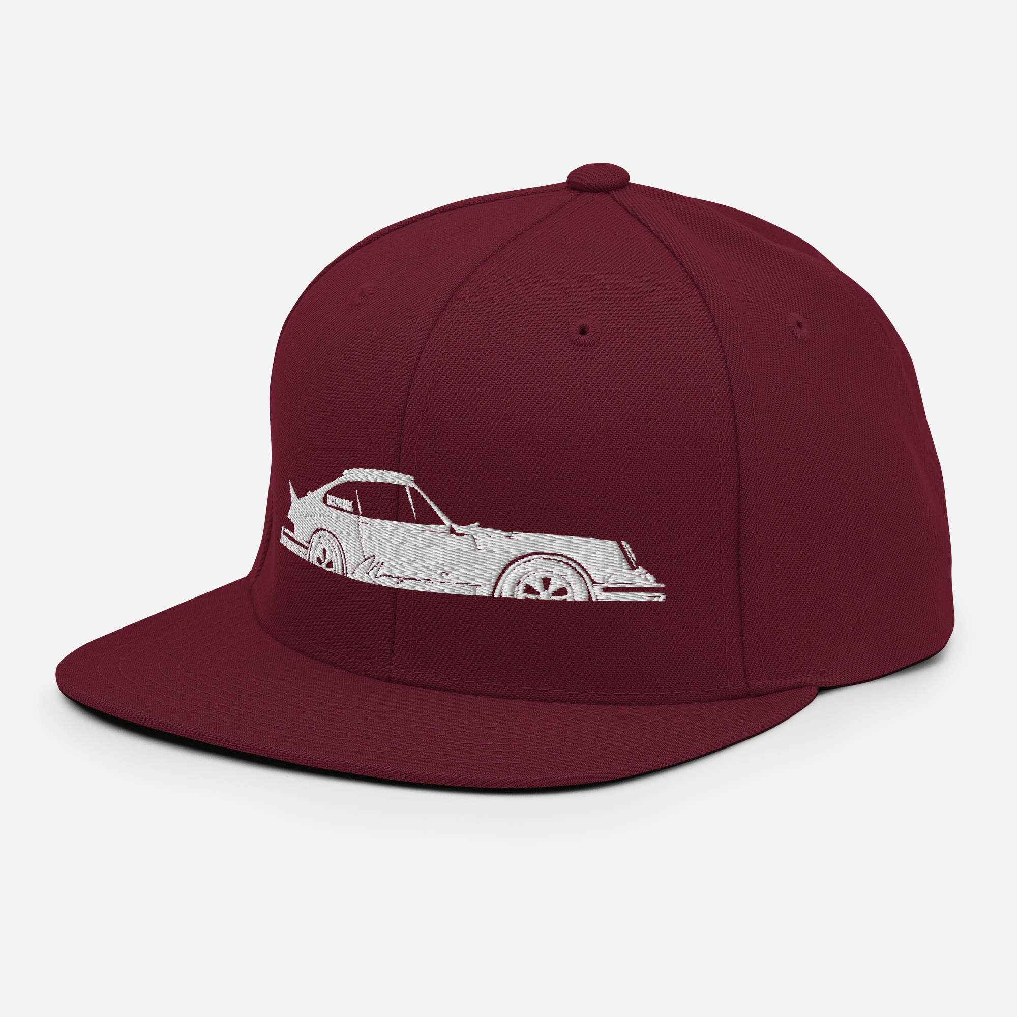 Por-che Duck & Whale Snapback Hat