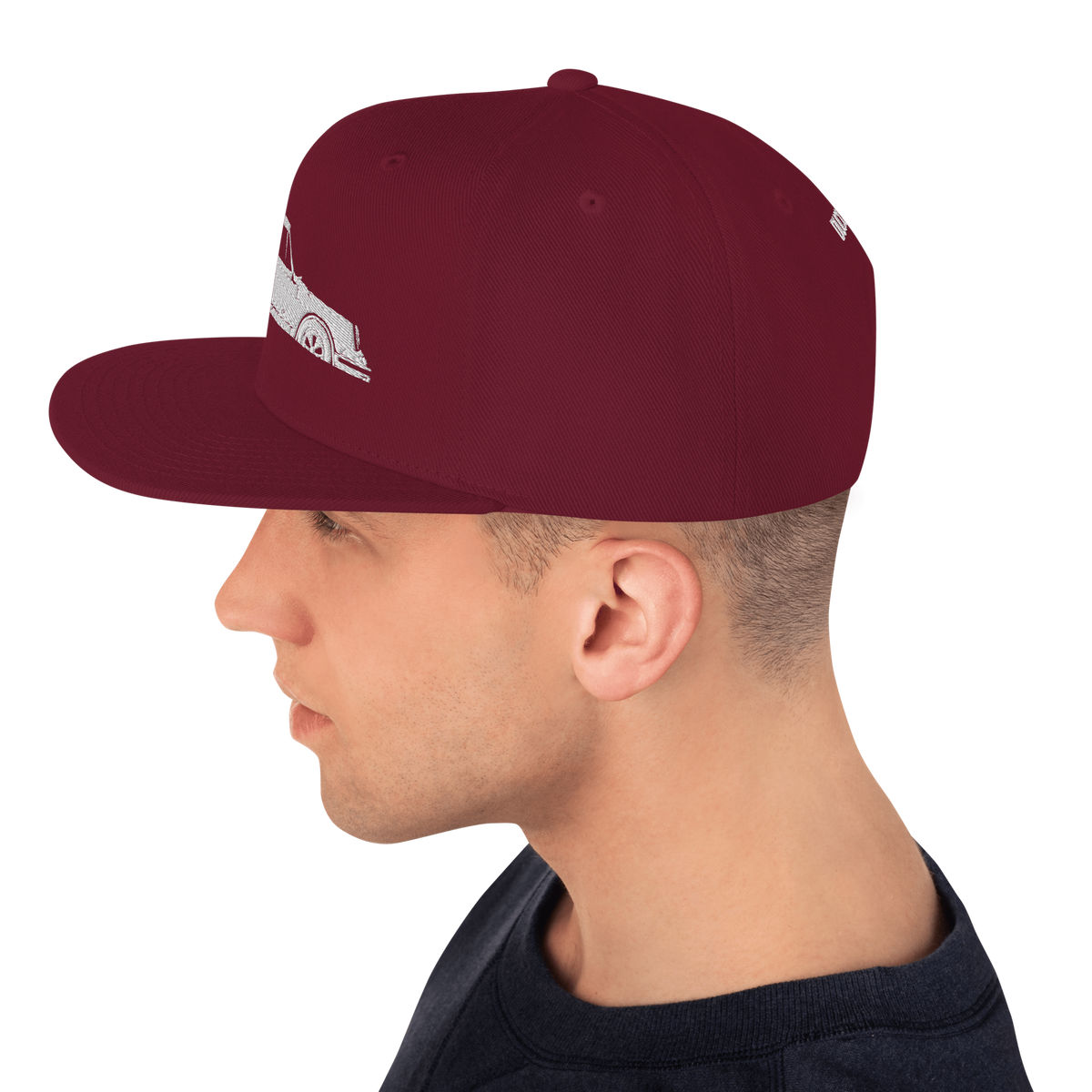 Por-che Duck & Whale Snapback Hat