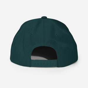 Por-che Duck & Whale Snapback Hat