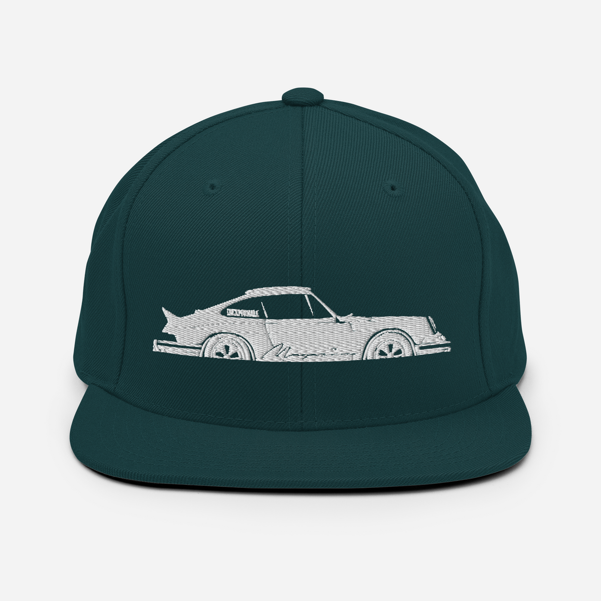 Por-che Duck & Whale Snapback Hat