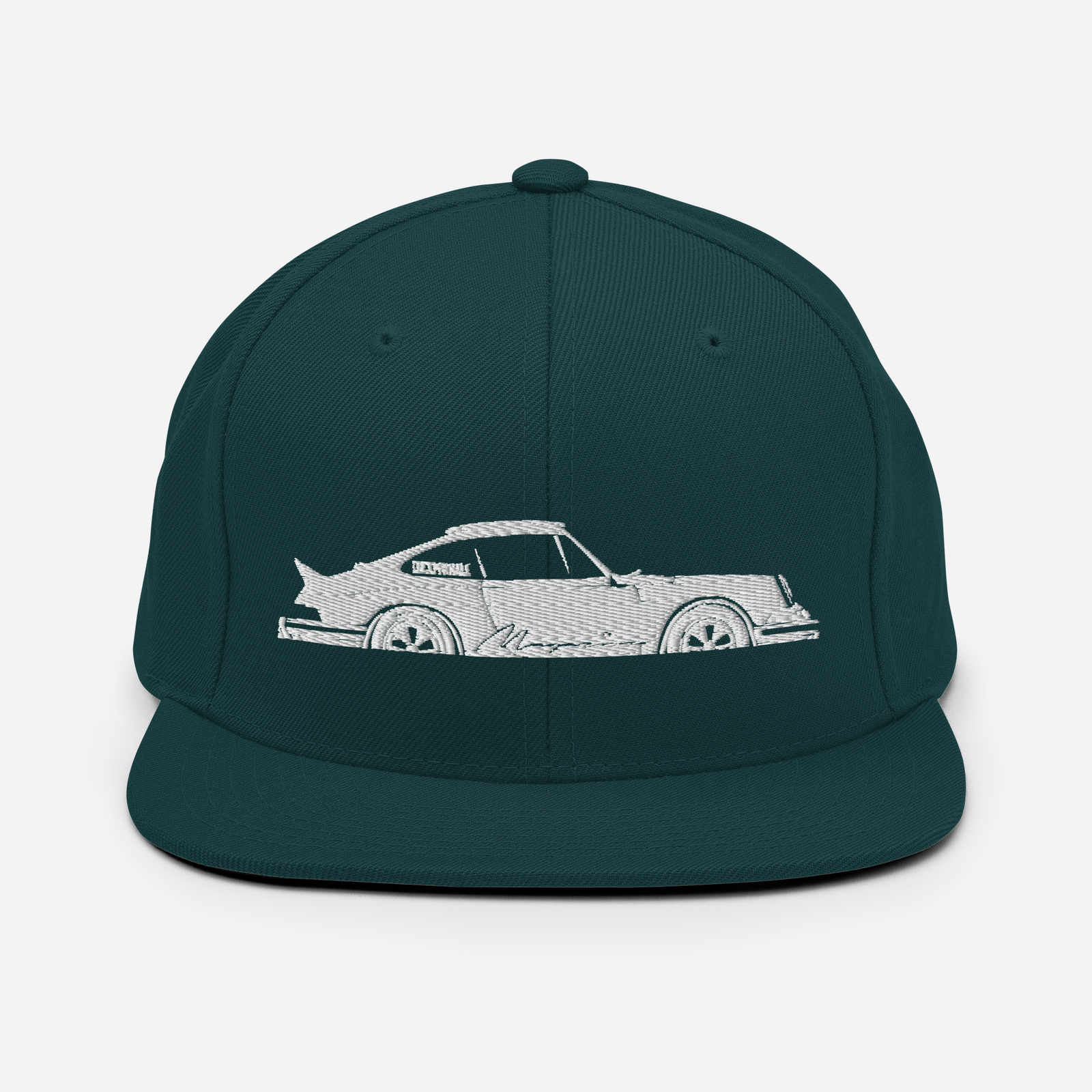 Por-che Duck & Whale Snapback Hat