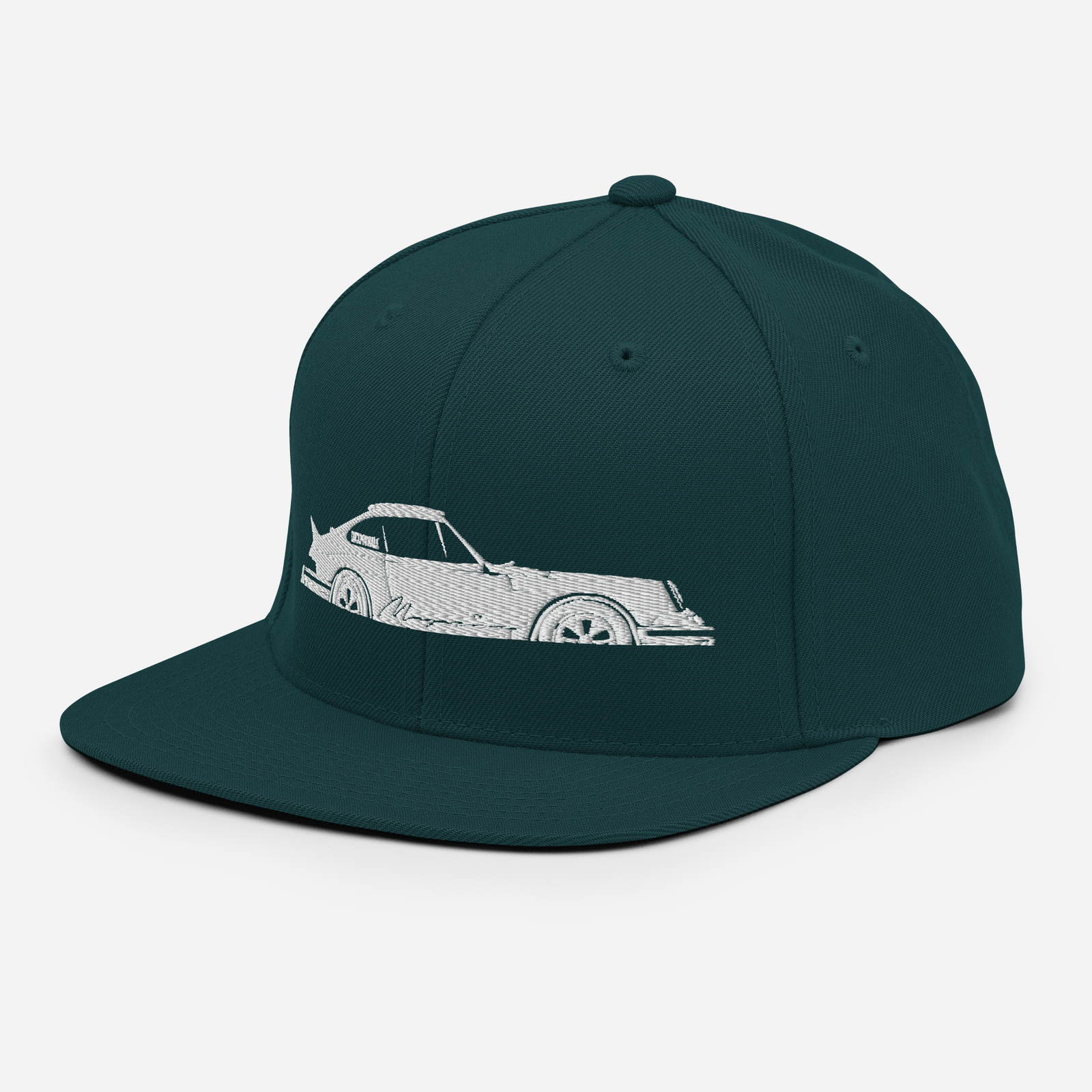 Por-che Duck & Whale Snapback Hat