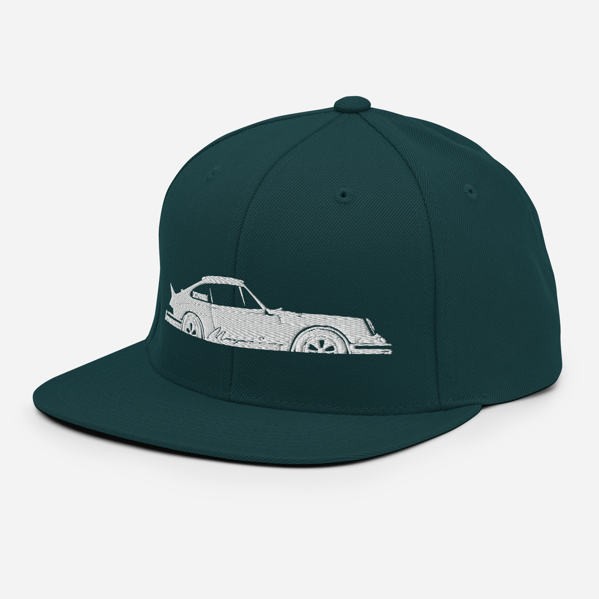 Por-che Duck & Whale Snapback Hat