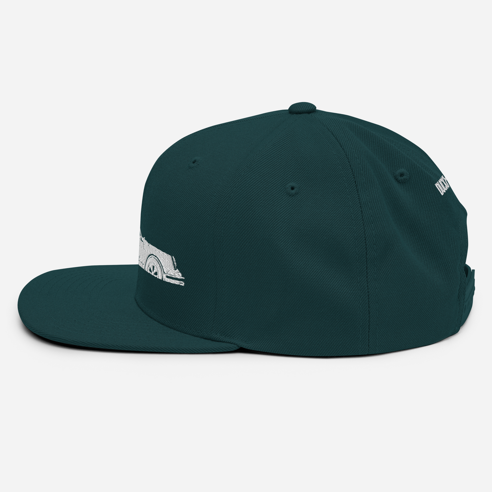 Por-che Duck & Whale Snapback Hat