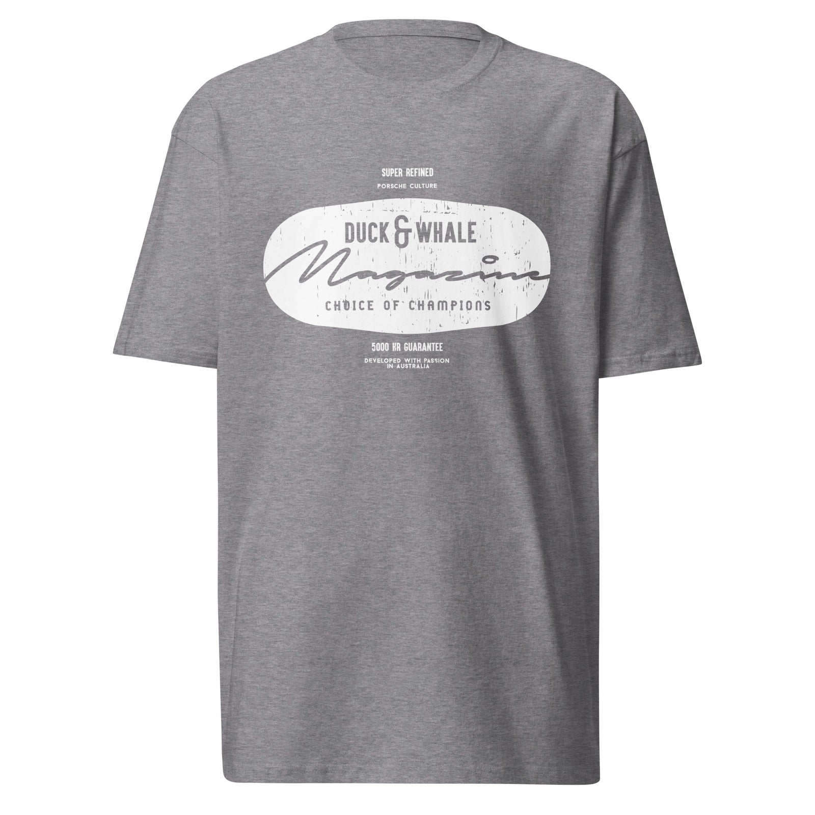 Duck & Whale Choice of Champions Men’s premium heavyweight tee