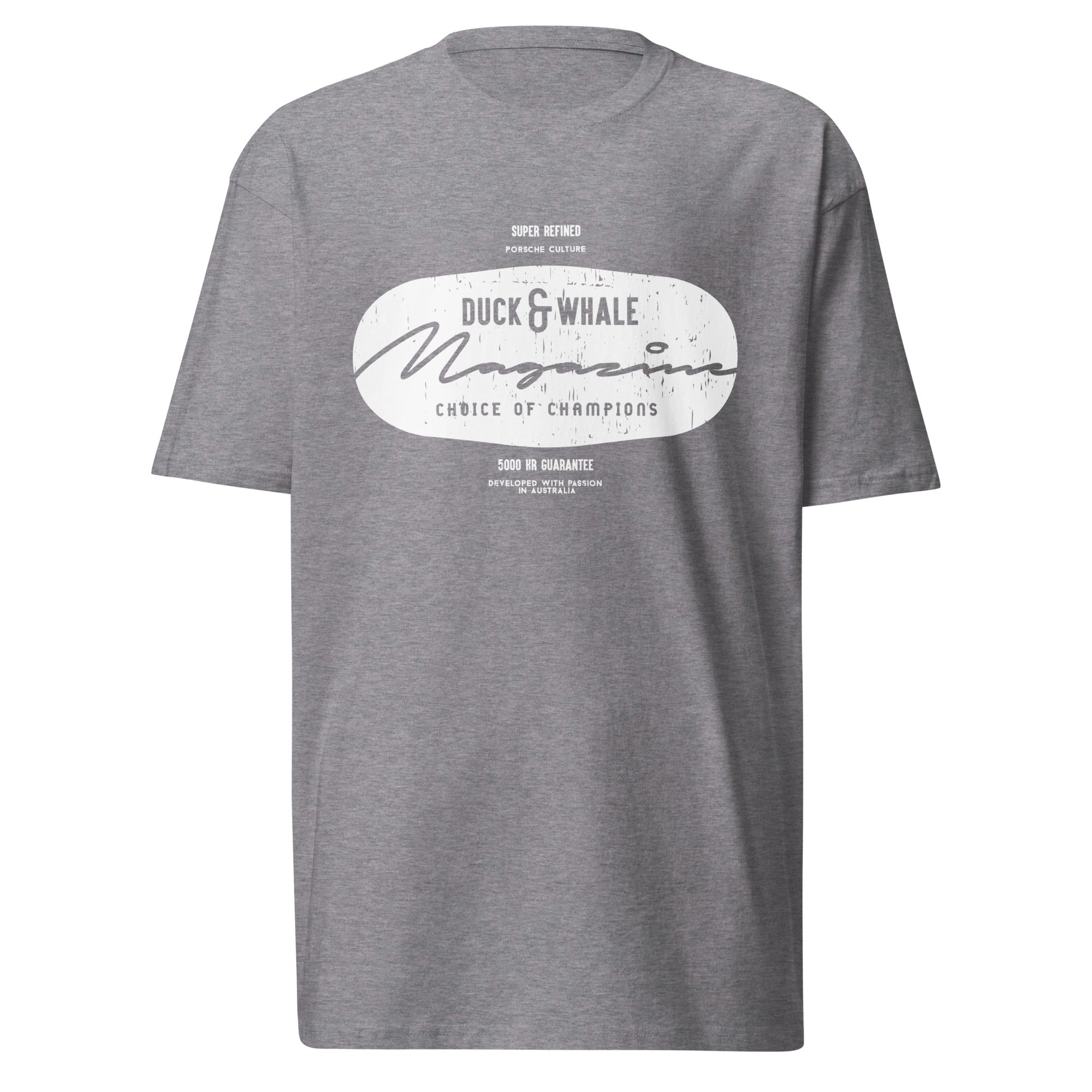 Duck & Whale Choice of Champions Men’s premium heavyweight tee
