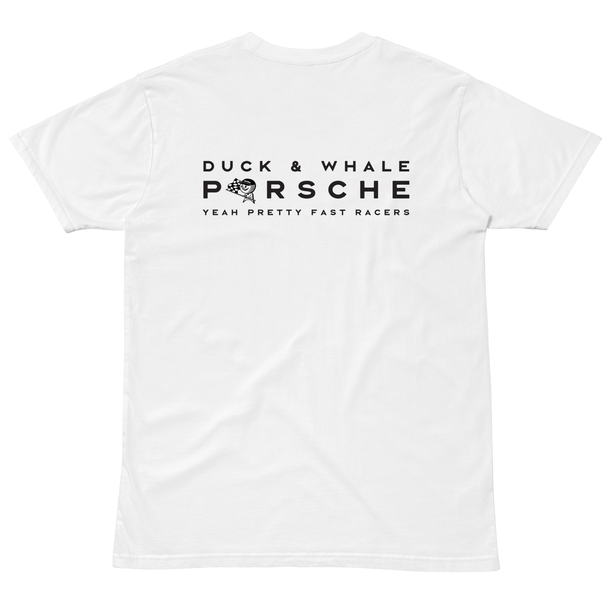 Men's 'yeah pretty fast' staple tee