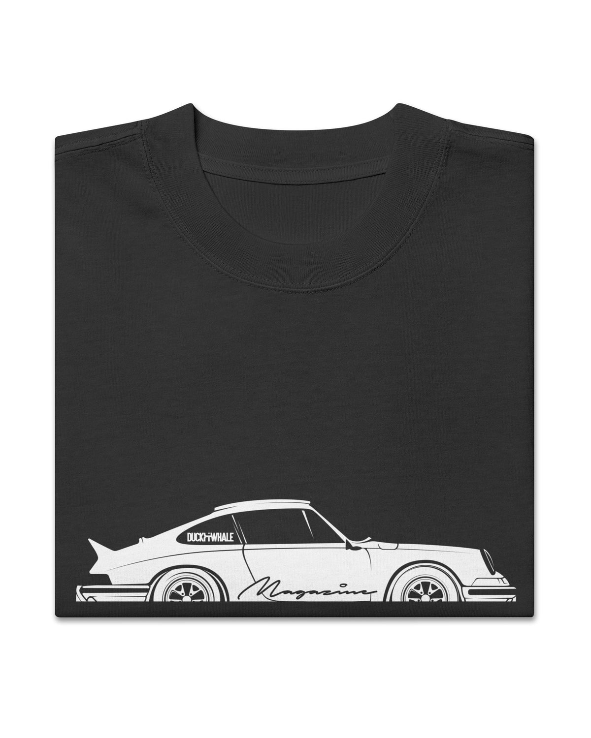 Oversized DUCK &amp; WHALE Por-che 911 t-shirt