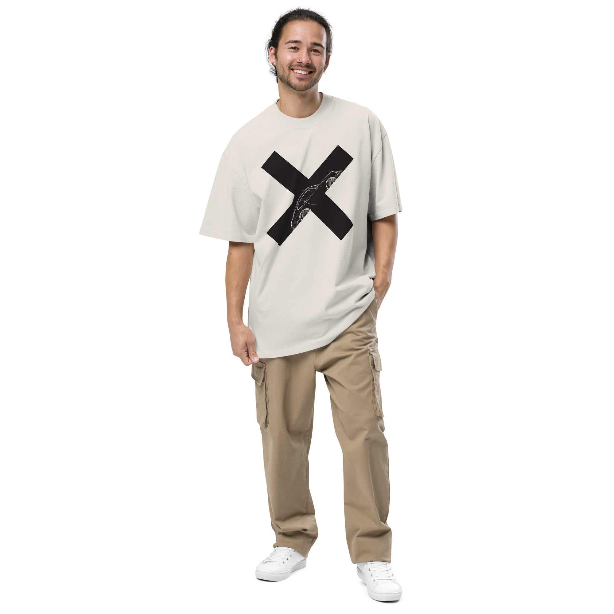 Oversized D&W X 911 faded t-shirt