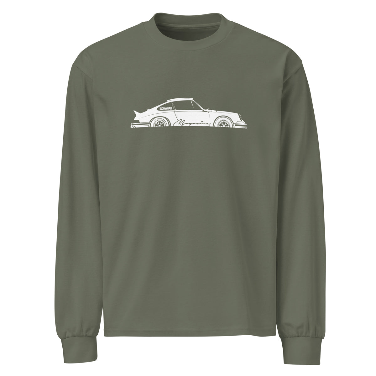 Duck &amp; Whale Track-Day Premium heavyweight long sleeve shirt