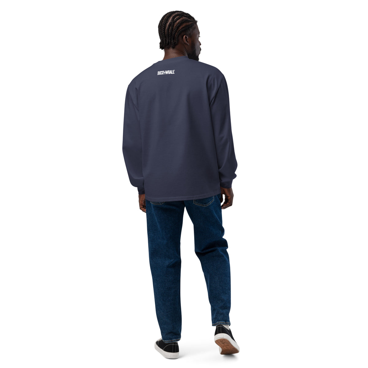 Duck & Whale Track-Day Premium heavyweight long sleeve shirt