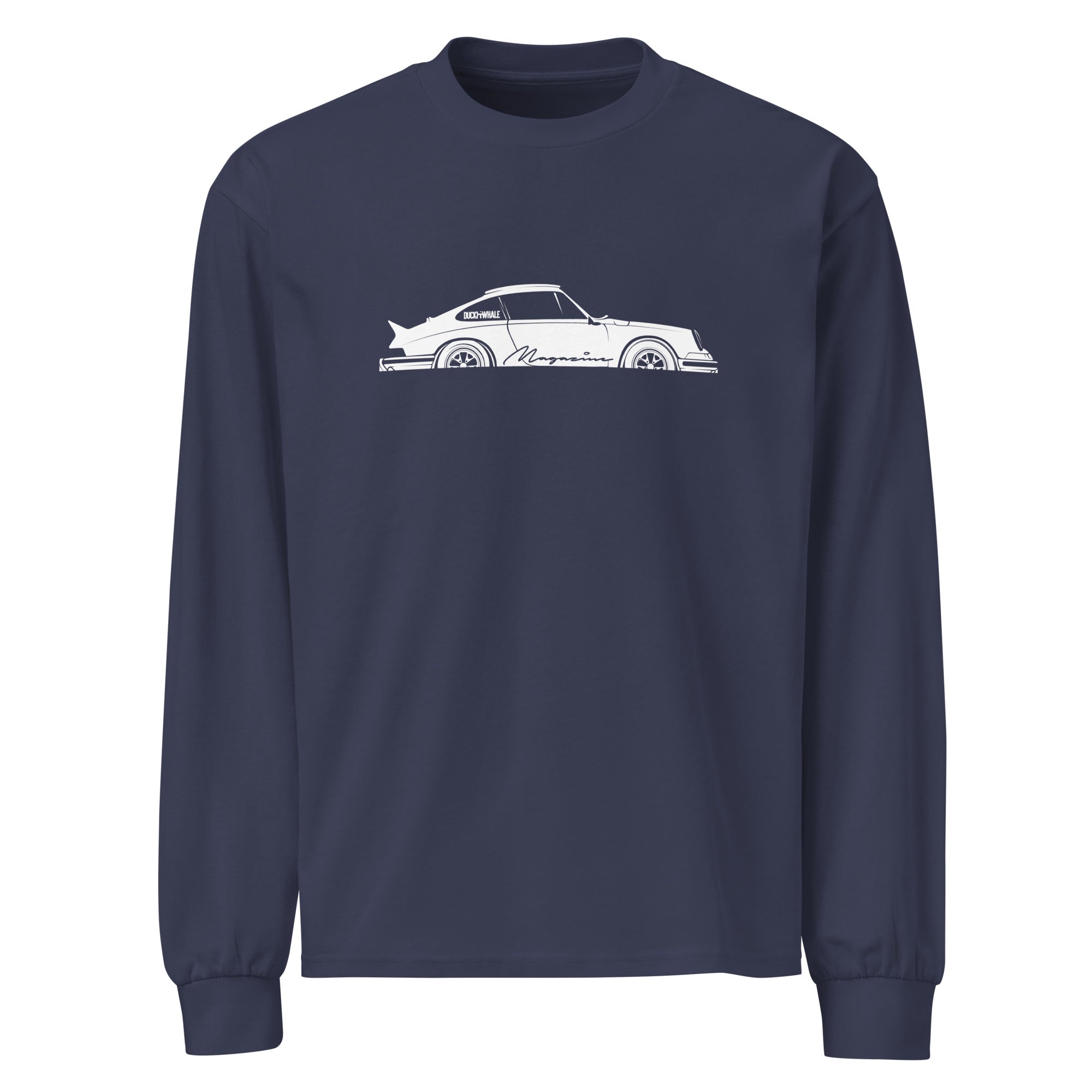 Duck & Whale Track-Day Premium heavyweight long sleeve shirt