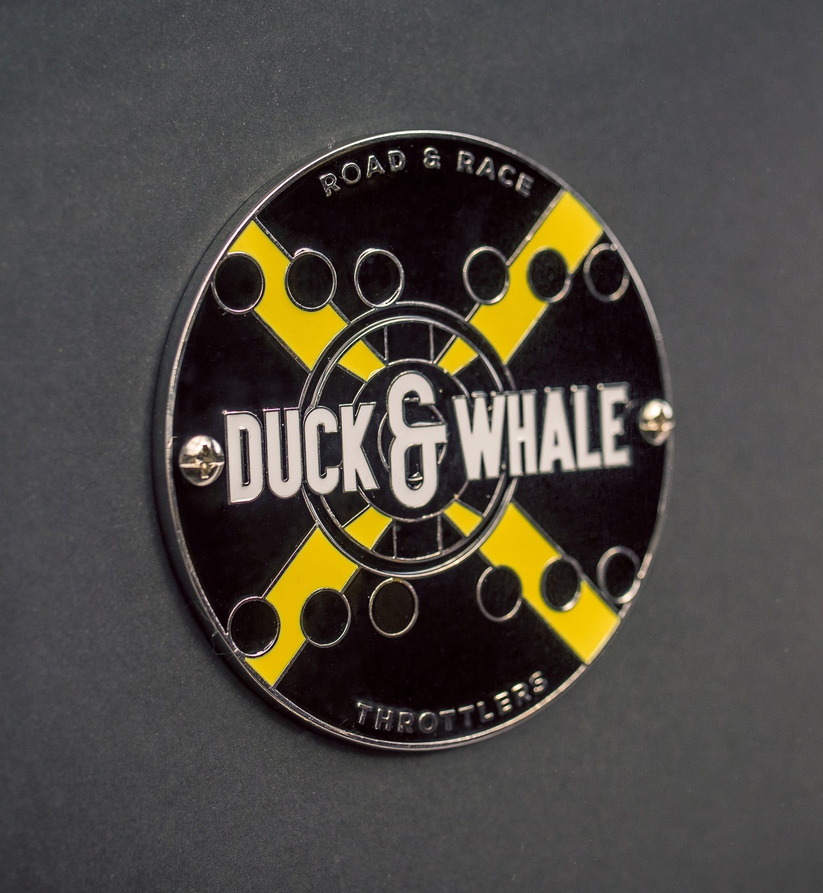 Duck & Whale Throttlers Grill Badge
