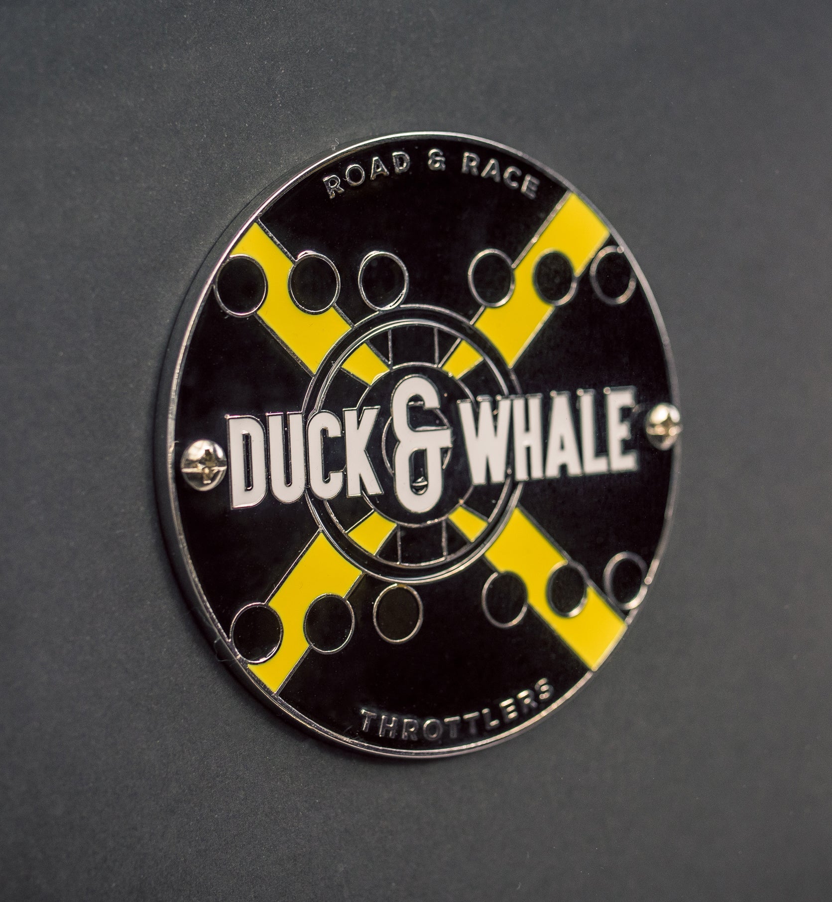 Duck & Whale Throttlers Grill Badge
