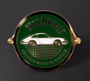 Gold - Porsche Driving Culture Grill Badge