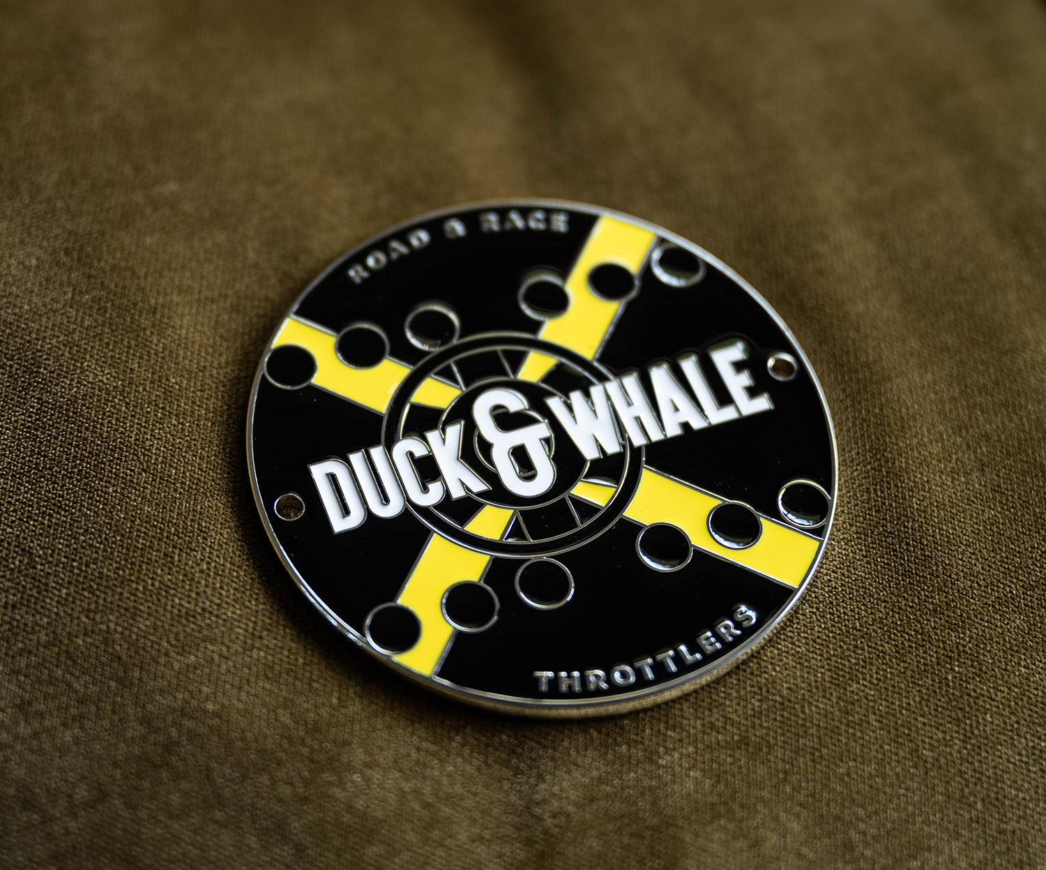 Duck & Whale Throttlers Grill Badge