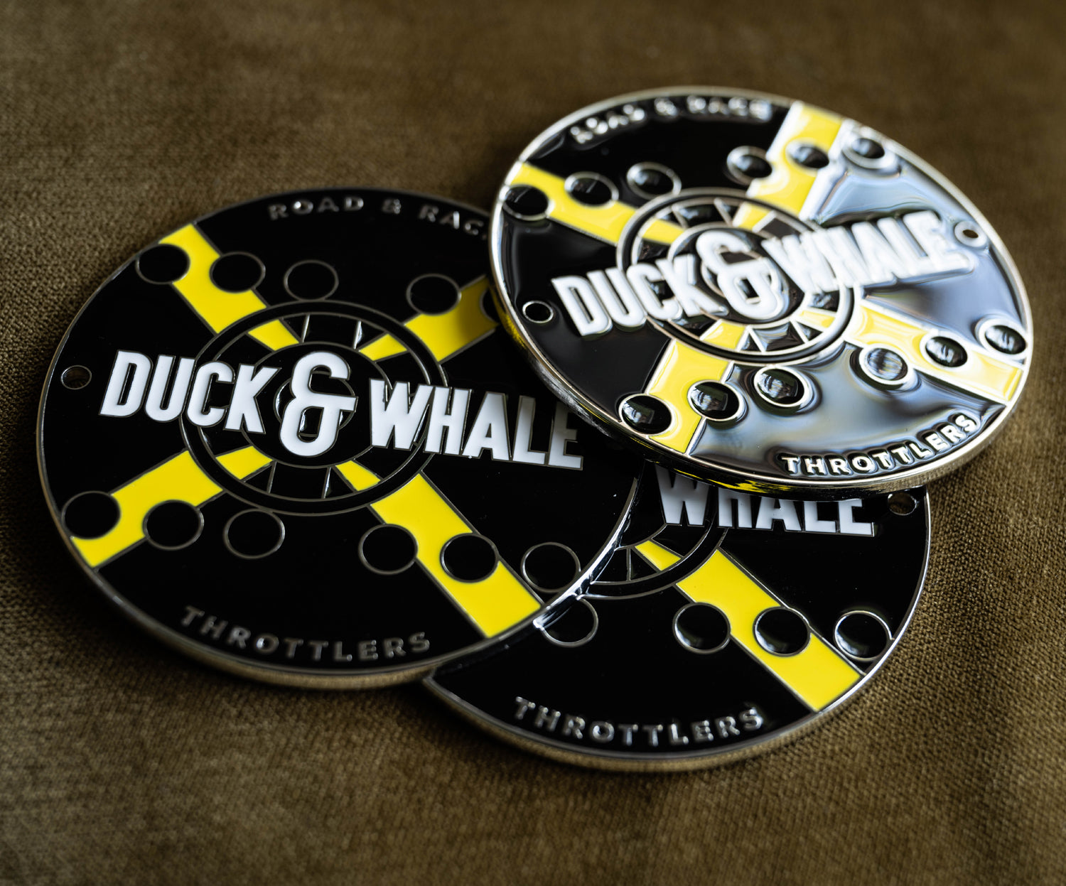 Duck & Whale Throttlers Grill Badge