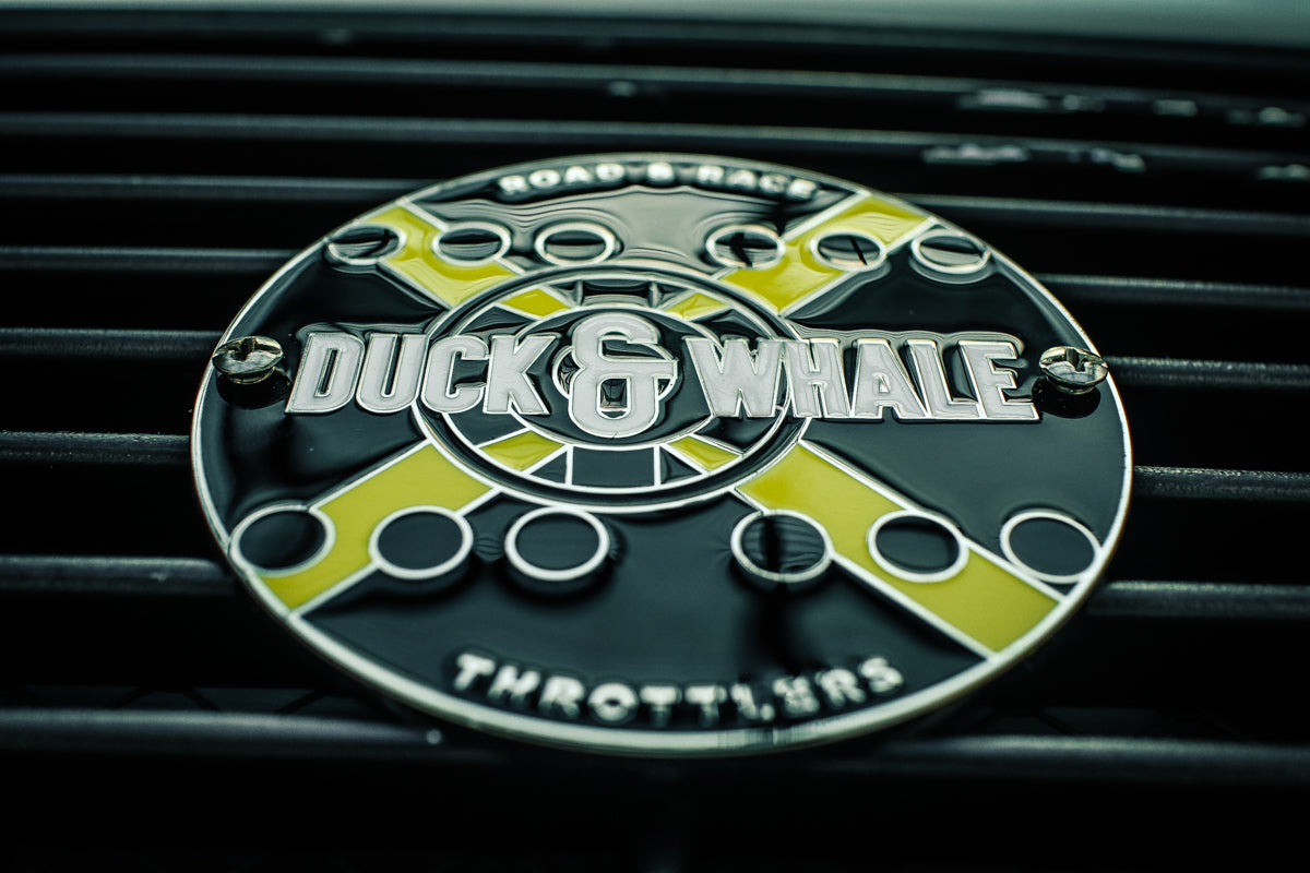 Duck & Whale Throttlers Grill Badge