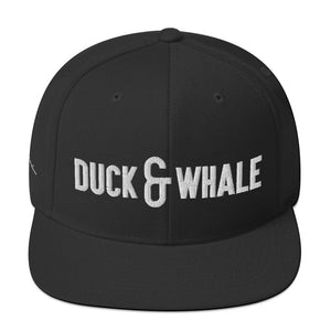 Duck & Whale Snapback Hat (choice of 3 colours)