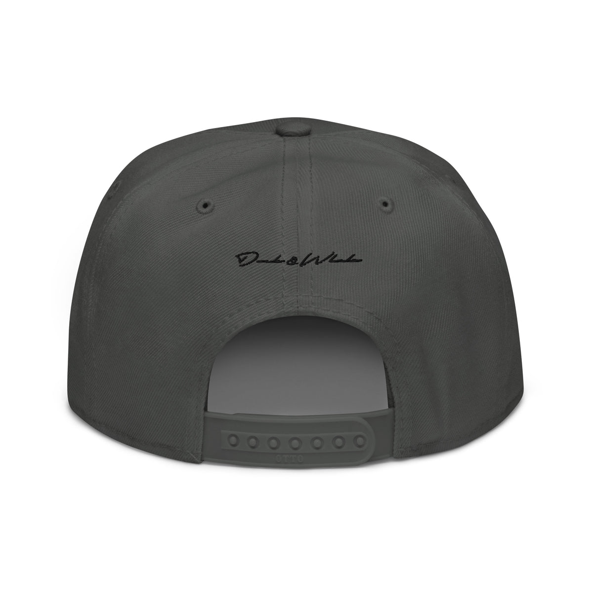 Duck & Whale Snapback Hat Black Stitching (choice of 3)