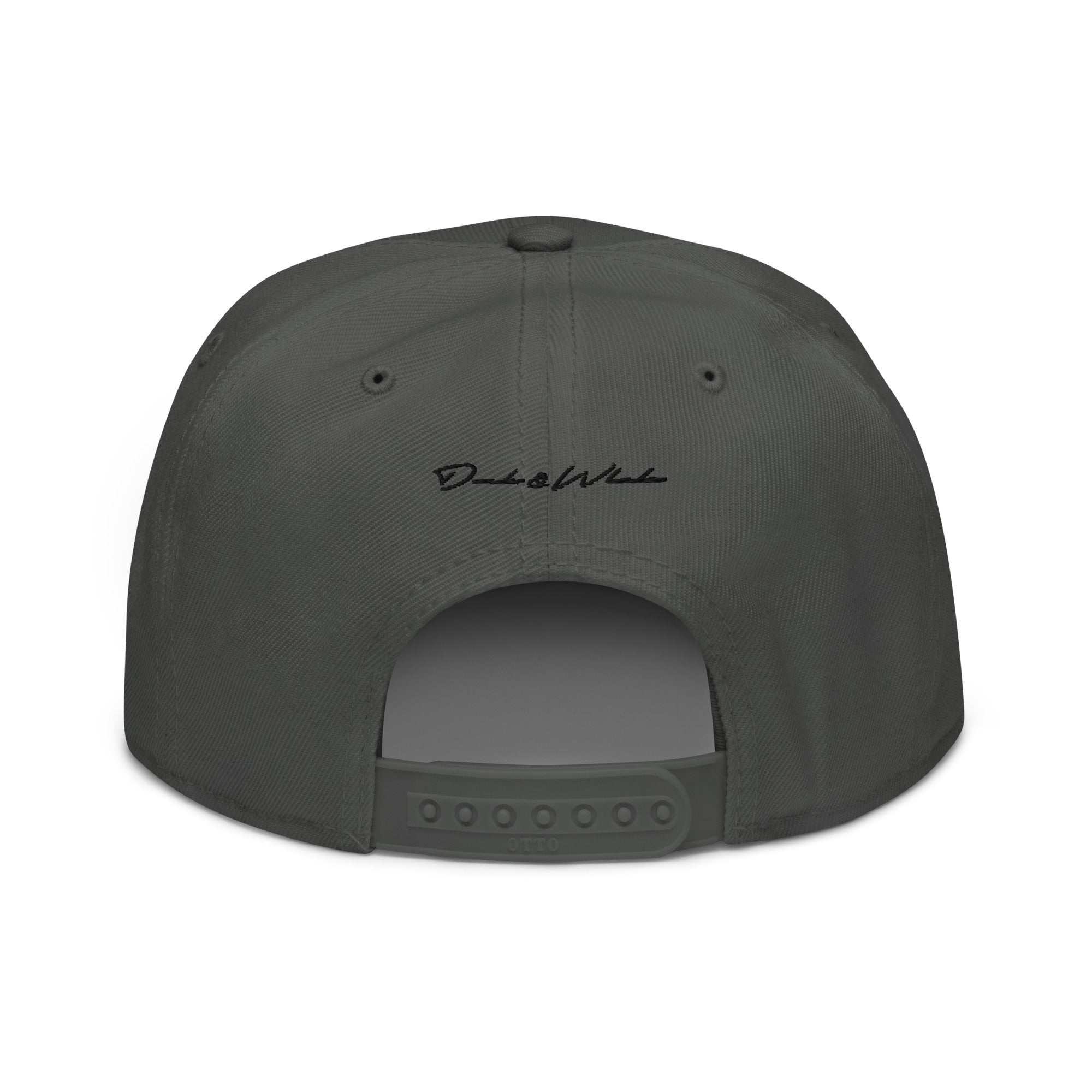 Duck & Whale Snapback Hat Black Stitching (choice of 3)